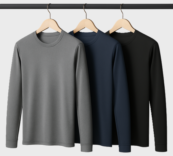 CAMISETA MANGA LONGA - ELASTANO