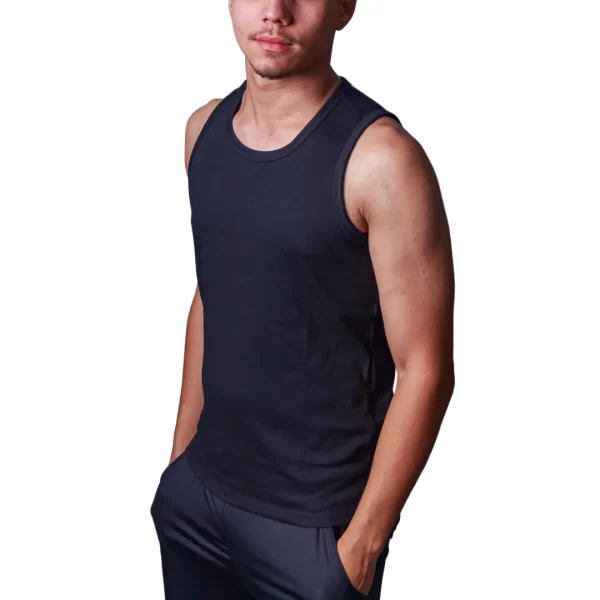 REGATA CANELADO MASCULINA COM VIES